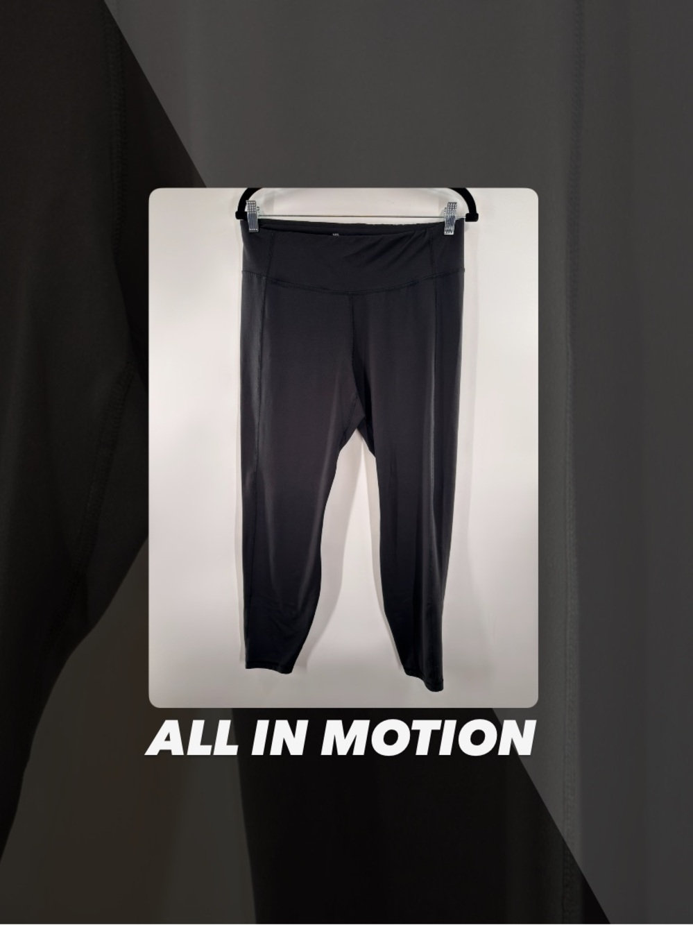 EUC All In Motion High Rise Cropped Leggings